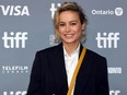 Brie Larson attends the "Just Mercy" press conference during the 2019 Toronto International Film Festival at TIFF Bell Lightbox on September 07, 2019 in Toronto, Canada.