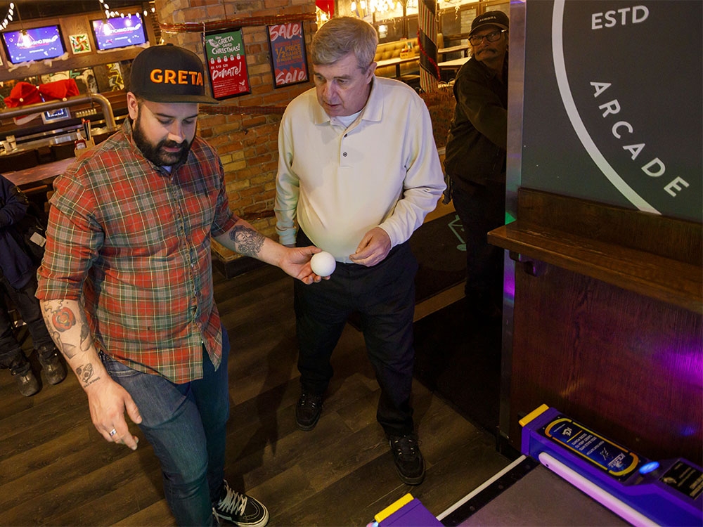 Greta Bar treats 250 guests from Calgary's Mustard Seed to night out