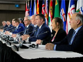 Canada's provincial premiers meet in Toronto, Ontario, Canada December 2, 2019.