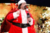 Mick Foley showing up to Monday Night Raw as Santa.