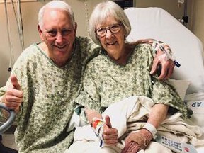 Mike and Peggy Nipper. (St. David’s North Austin Medical Center photo)