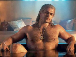 Henry Cavill in "The Witcher."