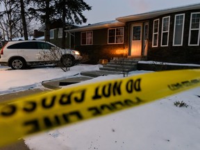 Police are investigating after a fatal shooting in Penbrooke Meadows on Sunday, January 12, 2020. Azin Ghaffari/Postmedia
