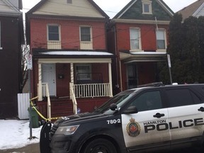 Hamilton Police are investigating after a boy,7, was critically injured when a gunman opened fire on his family's Gordon St. home on Thursday, Jan. 23, 2020. (Brad Hunter/Toronto Sun/Postmedia Network)