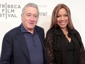 Robert De Niro and Grace Hightower attend Showtime's world premiere of The Fourth Estate at the Tribeca Film Festival at BMCC Tribeca Performing Arts Center on April 28, 2018 in New York City. (Cindy Ord/Getty Images for Showtime)