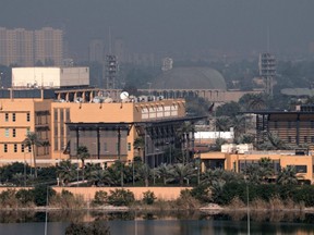 A general view of the U.S. Embassy at the Green Zone in Baghdad, Iraq, on Tuesday, Jan. 7, 2020.