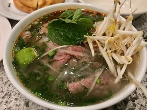 The Satay pho at Pho Van Vietnamese Restaurant.