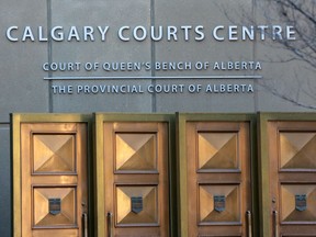 The exterior of the Calgary Courts Centre was photographed on Tuesday January 16, 2018.  Gavin Young/Postmedia