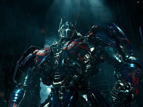 Peter Cullen in Transformers: The Last Knight. Paramount Pictures