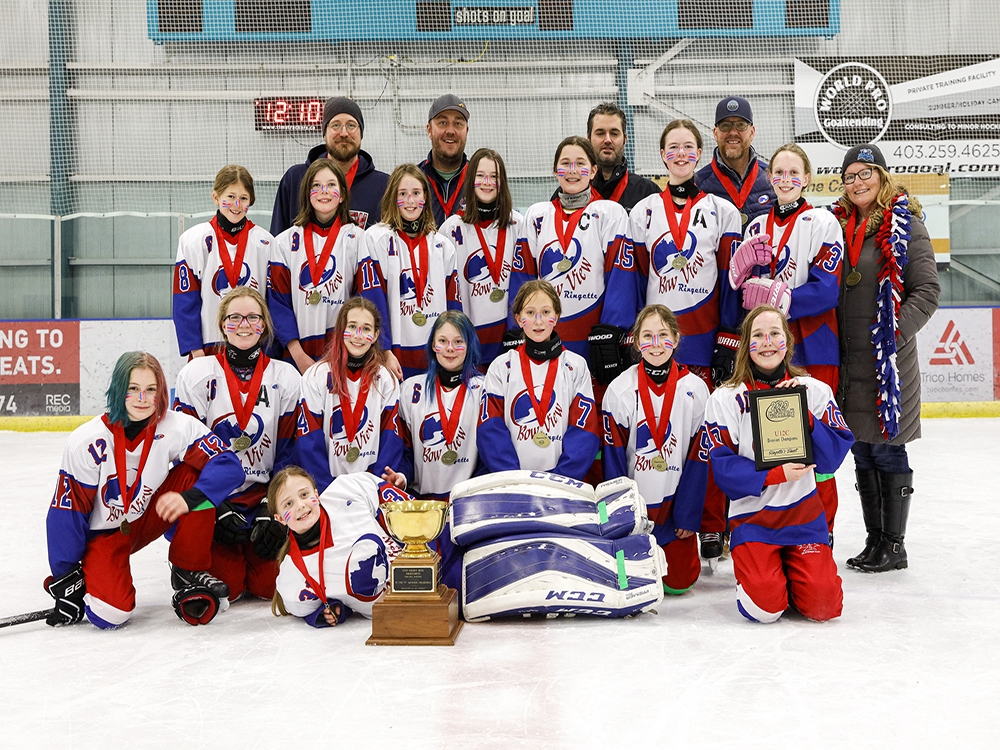 Meet the winning ringette teams from the Esso Golden Ring Calgary Herald