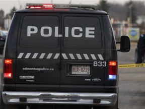 File photo of an Edmonton police patrol wagon.