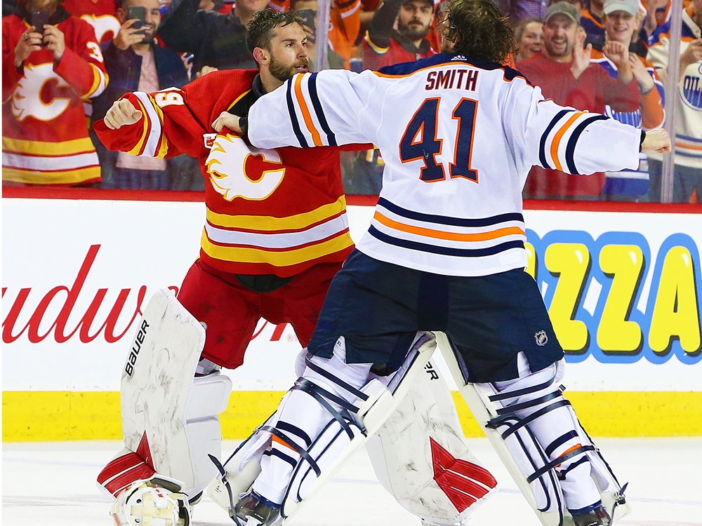 Cam Talbot Gives Flames Just What They Needed - Matchsticks and