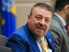 Calgary councillor Joe Magliocca was photographed during a council meeting on Monday, February 24, 2020. Council earlier approved a motion to launch a forensic audit of Magliocca's expenses. Gavin Young/Postmedia
