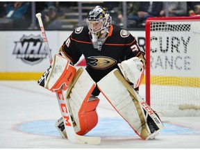 John Gibson
Photo by Gary A. Vasquez/USA TODAY Sports.