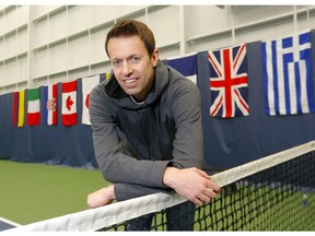 Canadian great tennis star, Daniel Nestor during the 2020 Calgary National Bank Challenger at the OSTEN & VICTOR Alberta Tennis Centre in Calgary on Wednesday, February 26, 2020. Darren Makowichuk/Postmedia