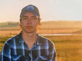 An Airdrie teen is charged with second-degree murder in the death of Kalix Langenau, 19, whose body was found near Balzac on Feb. 17.