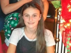 The body of Oceane Boyer, 13, was found on a highway near Brownsburg-Chatham, northeast of Montreal, on Feb. 26, 2020.