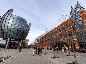 The SAIT main campus in Calgary on Friday, Feb. 28, 2020.