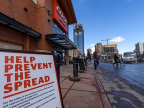 Pictured is the Midtown Co-op on 11 Avenue S.W. on Wednesday, March 25, 2020. Calgary Co-op has announced new programs and safety measures across its Calgary stores during the COVID-19 pandemic. Azin Ghaffari/Postmedia