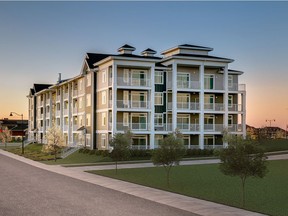 The exterior of Auburn Rise by Logel Homes in Auburn Bay. Courtesy, Logel Homes
