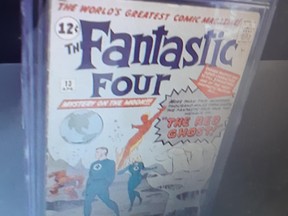One of three rare Fantastic Four comic books stolen from Alpha Comics in Calgary. The owner says the books are worth $50,000.