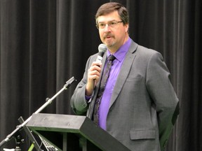 Bonnyville, Alta. Mayor Gene Sobolewski in April 2016. (File photo)