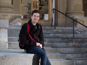 Alex Corrigan is one of about 150 medical students in Calgary that are working for Alberta Health Services tracking and contacting those who may have been in contact with COVID-19 infected people.