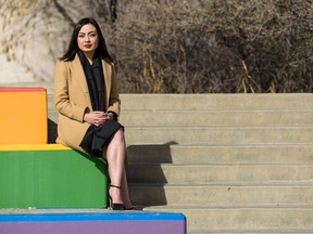 Jessica Revington University of Calgary Students Union President poses for a photo on Friday, February 28, 2020. Azin Ghaffari/Postmedia