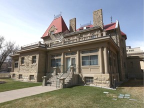 Lougheed House is shown in downtown Calgary on Saturday, April 25, 2020. Jim Wells/Postmedia