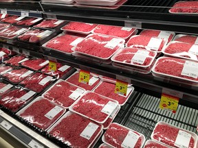 Beef prices will rise due to COVID-19 in Calgary on Thursday, April 16, 2020. Darren Makowichuk/Postmedia