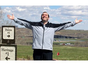 Barry Ehlert, managing partner of Heritage Pointe Golf Club, poses for a photo as golf courses around the province are getting ready to open during the COVID-19 pandemic. Friday, May 1, 2020. Brendan Miller/Postmedia