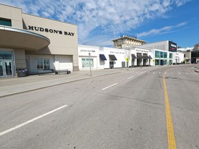 The closed Chinook Centre mall was photographed on Wednesday, May 6, 2020.