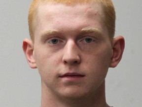 Adam Pearson, 26, is wanted for the first-degree murder of Cody Michaloski. Image supplied by Alberta RCMP.