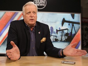Former Conservative MP Jay Hill during an interview on Sun News on Wednesday May 14, 2014.