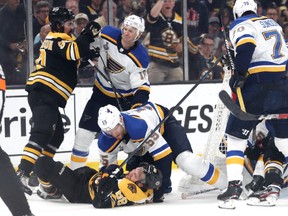 By virtue of their respective records when play was suspended because of the COVID-19 pandemic, the Boston Bruins and St. Louis Blues — last spring’s Stanley Cup finalists — will be the top seeds heading into the projected NHL reboot next month.