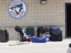 The Blue Jays were packing their bags over the weekend in Dunedin to get ready for what looks like a long trip back to Toronto.