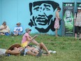 Fans attend the second day of the 2008 Bonnaroo Music and Arts Festival on June 13, 2008 in Manchester, Tenn.