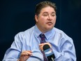 Former Liberal MP Kent Hehr discusses gun violence in Calgary on Oct. 3, 2019.