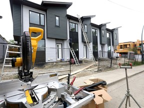 New construction going up in Calgary on Tuesday, June 23, 2020.