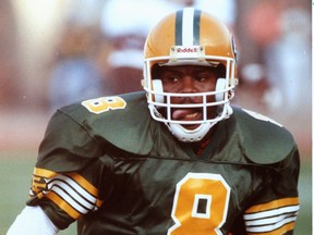 Eskimos’ Tracy Ham was only his in rookie year when he was asked to take a pay cut during the 1987 season.