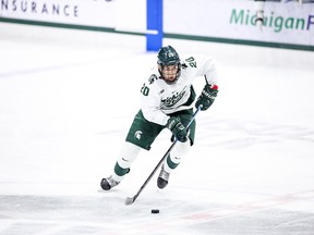 Josh Nodler earned top rookie honours in first season with Michigan State Spartans