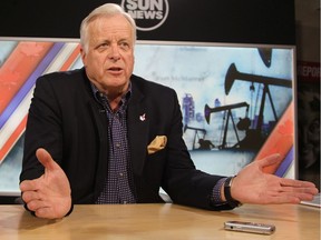 Former Conservative MP Jay Hill during an interview on Sun News on Wednesday May 14, 2014.