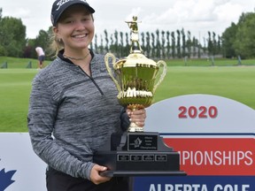 Calgary's Annabelle Ackroyd, a member at Glencoe G&CC, topped the leaderboard at the Alberta U19 Golf Championship for the third consecutive summer.