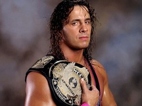 Bret "Hitman" Hart during his first reign as WWE Champion in 1992.