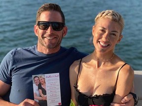 Reality TV stars Tarek El Moussa and Heather Rae Young.