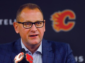 Calgary Flames GM Brad Treliving