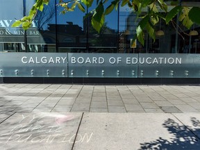 Pictured is Calgary Board of Education headquarters on Tuesday, August 4, 2020.