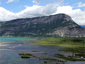 Columbia Lake near Canal Flats, B.C., the source of the Columbia River, on June 30, 2011.