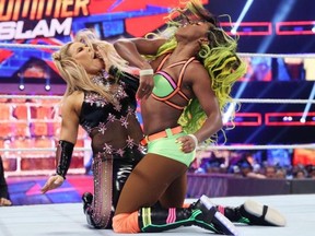 Natalya vs. Naomi for the Smackdown Women's Championship at SummerSlam 2017.