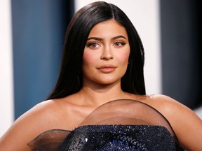 Kylie Jenner attends the Vanity Fair Oscar party in Beverly Hills during the 92nd Academy Awards, in Los Angeles, California, U.S., February 9, 2020.